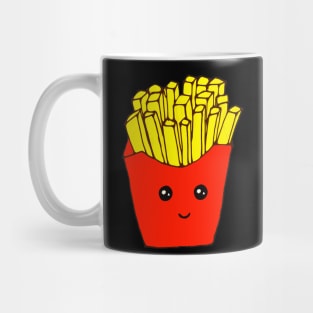 Hand drawn french fries love food Mug